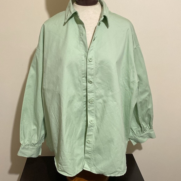 Asos Oversized Long Sleeve Shirt - Picture 3 of 14